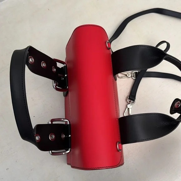 Vivienne Westwood NWT ALEX BAG LARGE BLUE-RED - Picture 8 of 15